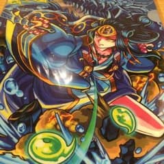 モンスト物産展販売のクリアファイルのサムネイル