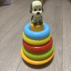 いないいないばあ　わんわん　 カラフルリング　おもちゃのサムネイル