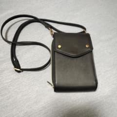 スマホショルダーバッグ ブラックのサムネイル