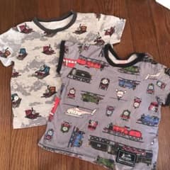 機関車トーマス　Tシャツ　２枚セットのサムネイル