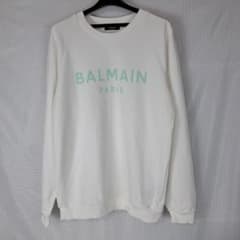a884 BALMAIN /バルマン　ロゴ　スウェット　トレーナー　S サイズ