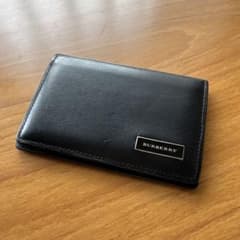 BURBERRY 名刺入れ カードケース ブラックのサムネイル
