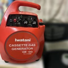 m*a様 Iwatani カセットガス発電機 CB-GG 本体 m*a様 Iwatani カセットガス発電機 CB-GG 本体 - メルカリ