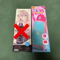 お値下げしました✩.*˚新品 未使用 水筒 女の子 0.8ℓ 2WAYのサムネイル