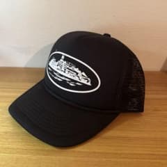 【公式購入】Corteiz メッシュ トラッカーキャップ ブラック 黒
