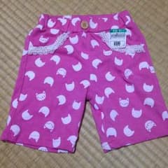 ネコ柄短パン☻100cmのサムネイル