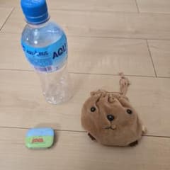 카피바라씨 얼굴형 건착 봉투 미니 캔 케이스