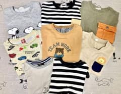 男の子90サイズ 長袖トップス　まとめ売り8枚セット　branshes他のサムネイル