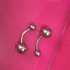 ボディピアス へそピアス 14G 2本セットのサムネイル