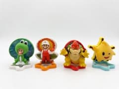 スーパーマリオ フィギュア キーホルダー 4種セットのサムネイル