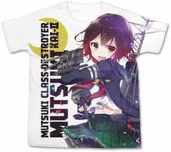 艦隊これくしょん　艦これ　睦月　フルグラフィックTシャツ　XLのサムネイル