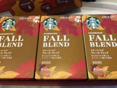 【おまけのコーヒー付】スターバックスフォールブレンド　12個プラス2個おまけのサムネイル