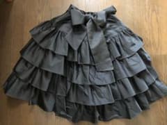 発表会に！ファミリア　黒フォーマルスカート　160のサムネイル