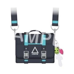 Shiroko Bag-Style Earphone Case Cover (Compatible with AirPods Pro) Blue Archive
