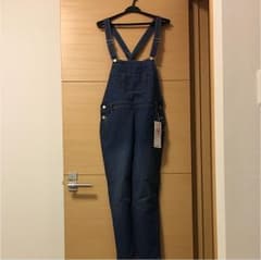 新品未使用 デニムサロペット オーバーオールのサムネイル