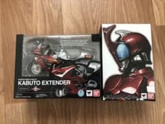 SHF真骨彫仮面ライダーカブトと カブトエクステンダーバイク  期間限定値下げのサムネイル