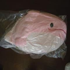 ハチュぬい ウーパールーパー ぬいぐるみ Bigのサムネイル