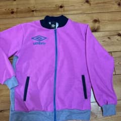 umbro ジップアップジャケット ピンク/グレーのサムネイル