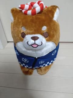 柴犬　忠犬もちしば　おまつり BIGぬいぐるみのサムネイル