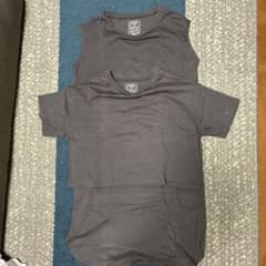 グレーTシャツ ノースリーブワンピース2枚セットのサムネイル