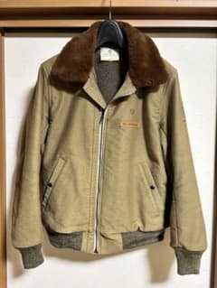 WEIRDO ウィアード B-15 フライトジャケット カーキ Lサイズ - メルカリ