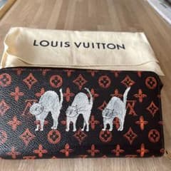 ルイ・ヴィトン キャットグラム 希少品 猫と犬の長財布 - メルカリ