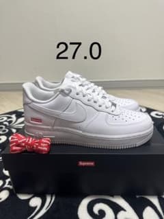 Supreme × Nike Air Force 1 Low "White"のサムネイル