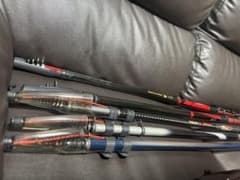 釣り竿 5個 2オリンピック、パワーループ、シマノ、ベーススペシャルチタンのサムネイル
