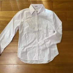 Bstyle 長袖シャツ ライトピンク チェック柄 Mのサムネイル