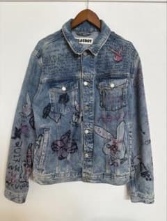 PLAYBOY BY PACSUN デニムジャケット グラフィティのサムネイル
