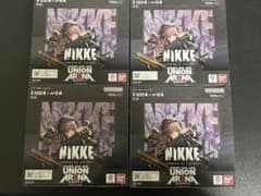ユニオンアリーナ】勝利の女神:NIKKE 未開封4箱（シュリンク無し