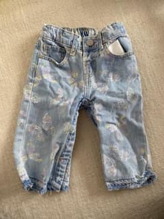 GAP デニムパンツ 12-18M 蝶柄のサムネイル