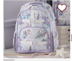 pottery barn アナと雪の女王　SMALL BACK PACK タグ付Pottery Barn Kidsアナ雪FROZENエルサ アナリュック - メルカリ