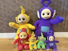 【希少/ヴィンテージ】テレタビーズ ぬいぐるみ 6体セットのサムネイル