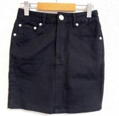GRL ミニスカート 黒 Sサイズ しっかりタイトめ