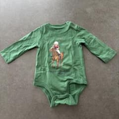 【美品】Ralph Lauren ポロベアロンパース 3M 60cmのサムネイル