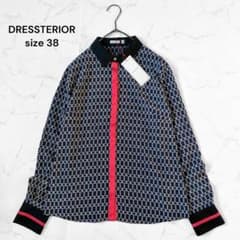 ラ*ン様 【新品タグ付き】ドレステリア リングベルトプリントシャツ