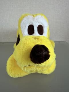 ディズニー　プルート　LLぬいぐるみ　赤いほっぺ　のんびりVer.