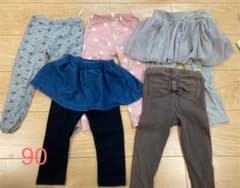 【H&M babyGAP】90 スカッツ、レギンス　5本セットのサムネイル