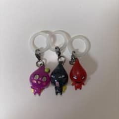 めじるしアクセサリー はなぢ君　ロゼちゃん　どろろん　セット売りのサムネイル