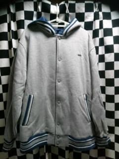 値下げました☆ VANS パーカー グレー Ｌのサムネイル