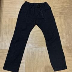 ダークグレー スリムフィットパンツのサムネイル