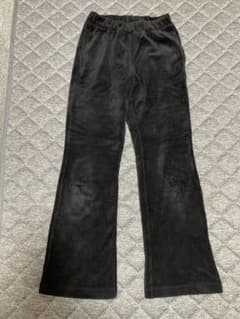 GU ヌクヌクニットコールフレアパンツのサムネイル