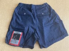 yoshiokubo ヨシオクボ パンツ デニム ハーフパンツ インディゴのサムネイル