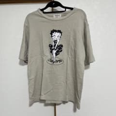 Betty-Boop Tシャツ　ベージュ　Mのサムネイル