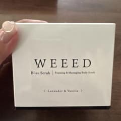 WEEED Bliss Scrub 360g ラベンダー&バニラのサムネイル