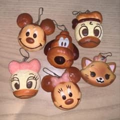 ディズニー スクイーズストラップ 6個セットのサムネイル