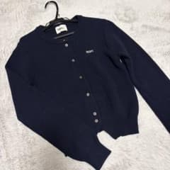 Bibiy リボン付きネイビーカーディガン Bibiy.|OFFICIAL ONLINE STORE
