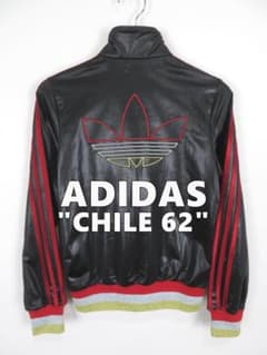 アディダス CHILE 62 レディース トラックジャケット ブラック 36 アディダス CHILE 62 レディース トラックジャケット ブラック 36