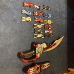 戦隊ヒーロー レンジャーキー 武器セットのサムネイル